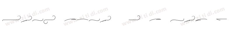 BerkshireSwash Regul字体转换